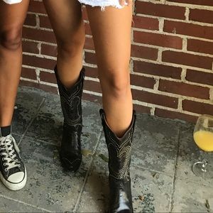 Authentic cowboy boots!